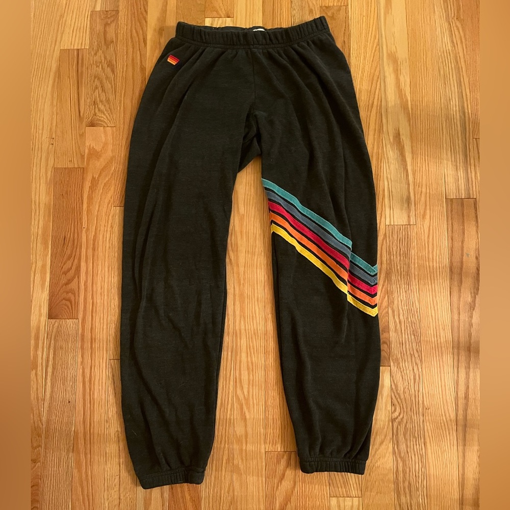 💖Rare Stripe Aviator Nation Sweatpants💖